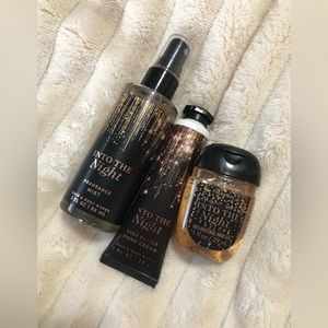 Bath and body works into the night bundle